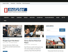 Tablet Screenshot of motzter.com